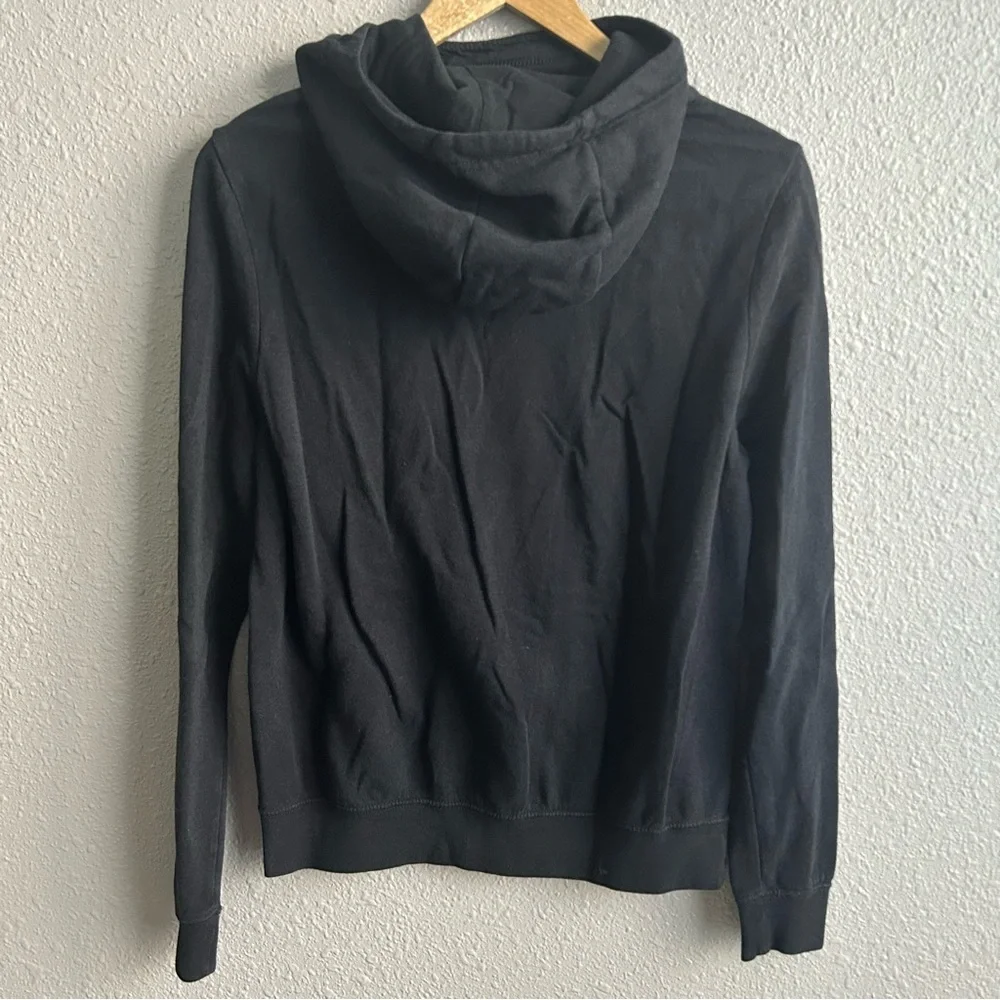 Nike Black Funnel Neck Lightweight Pullover Hoodie Sweatshirt‎